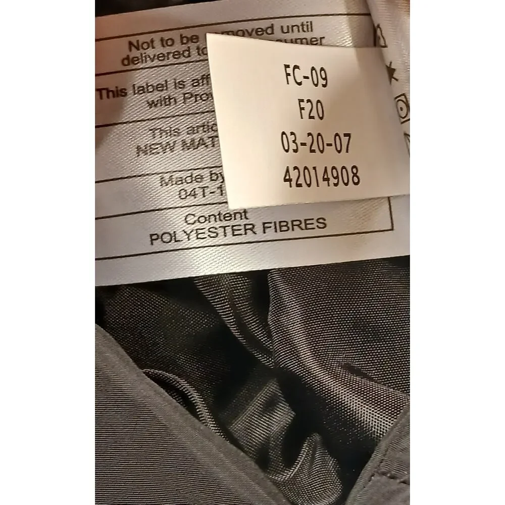 Free‎ Country Men’s Puffer Jacket 3X Black Full Zip Insulated Lightweight Coat - Picture 8 of 10